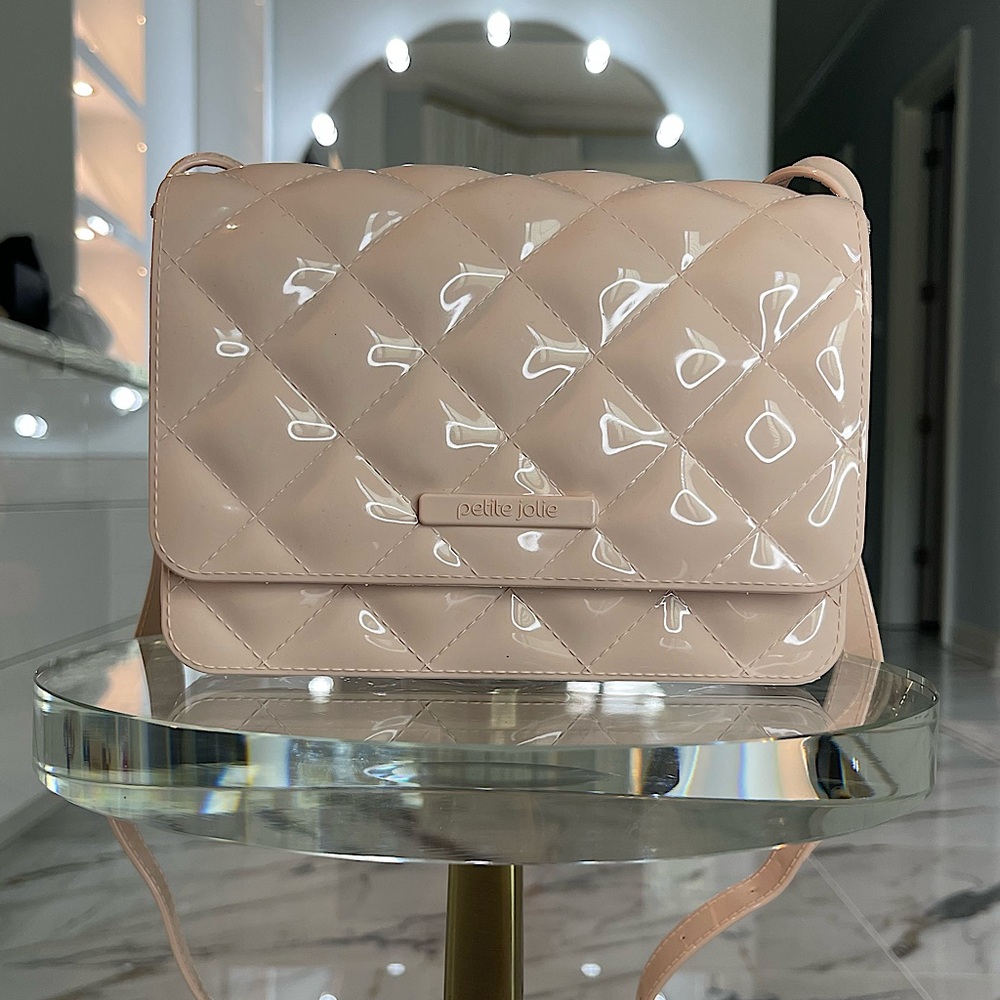 NWT Petite Jolie Nude Shoulder Bag